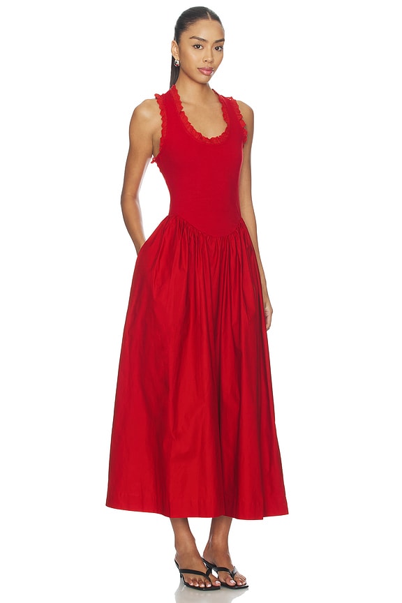 view 2 of 3 VESTIDO LUCY in Pomegranate