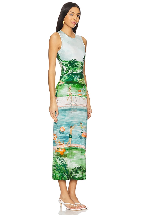 view 2 of 4 THEODORE 원피스 in Poolside Affair