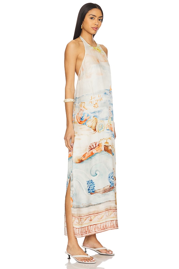 view 2 of 4 Dakota Halter Dress in Oracle