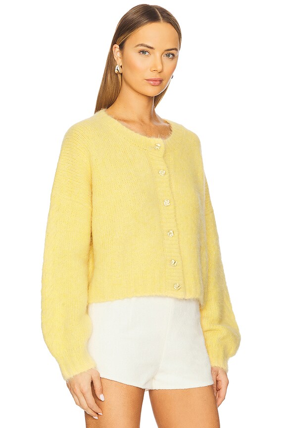 view 2 of 4 CÁRDIGAN DE PUNTO CON LAZO in Pollen