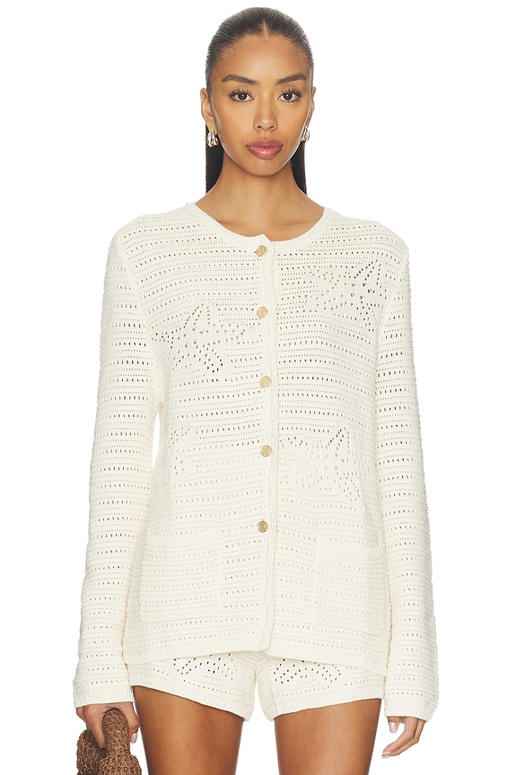 view 2 of 5 Georgio Jacket in Sea Stars Crochet