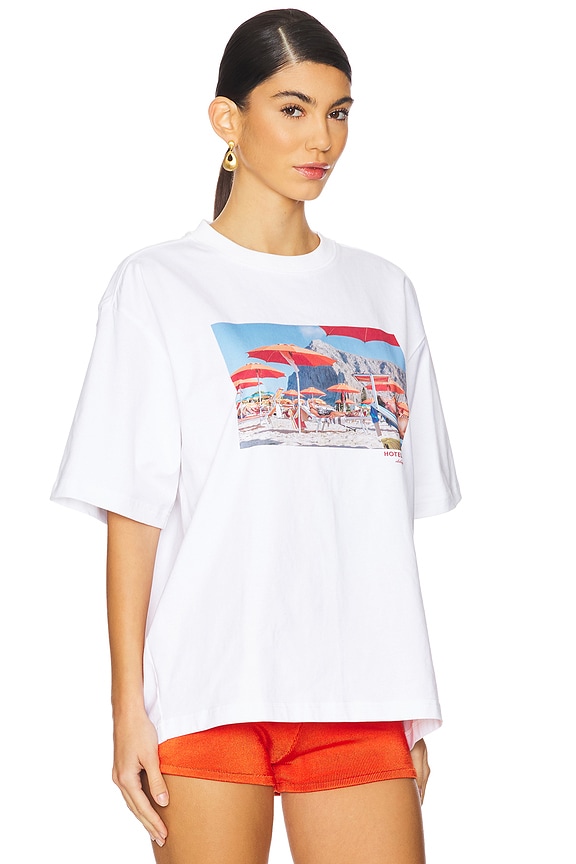 view 2 of 4 Hotel ROAME. T-Shirt in Leather