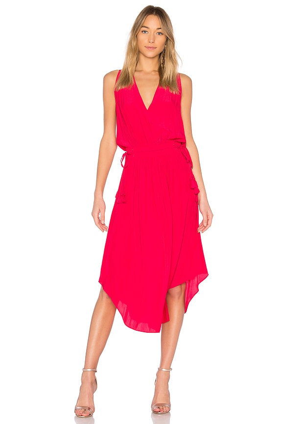view 1 of 3 Hailey Dress in Raspberry