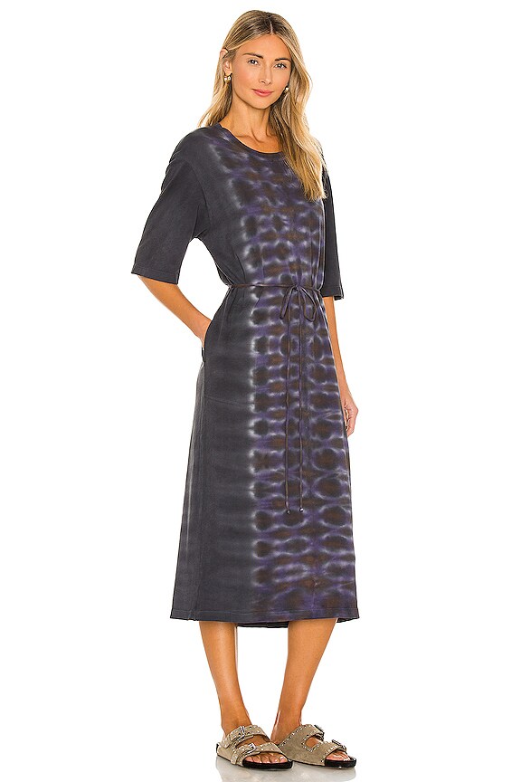 view 2 of 3 VESTIDO DE ALGODÓN in Night Orchid