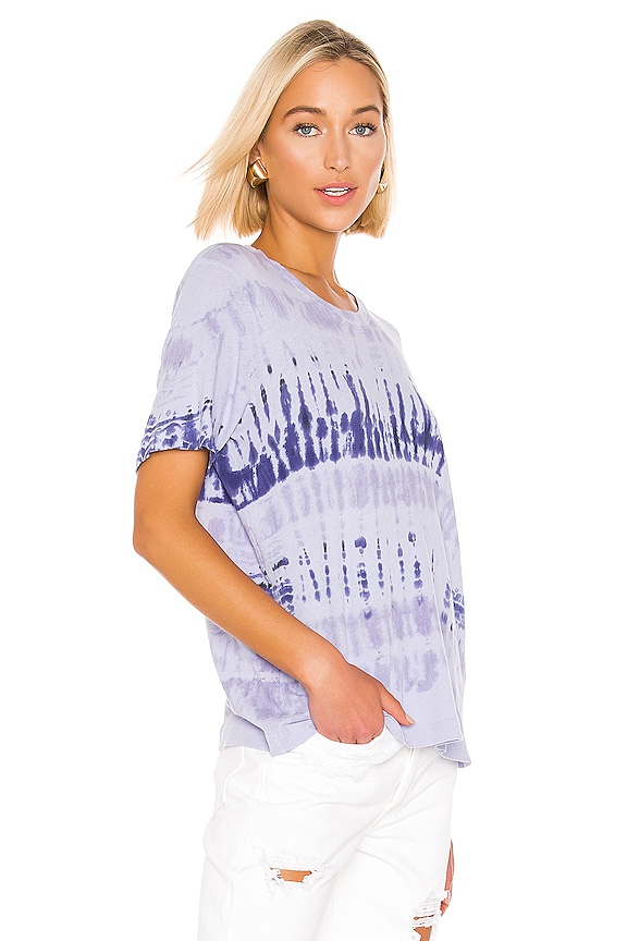 view 2 of 4 CAMISETA BOXY in Lilac Tie Dye