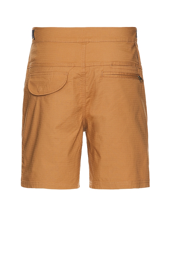 view 2 of 3 Campover Short in Pignoli Brown