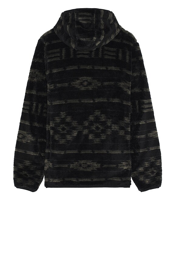 view 2 of 3 Rambler Zip Up Fleece in Black And Grey