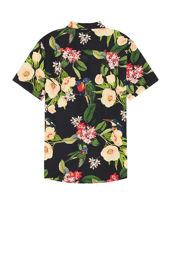 view 2 of 4 Journey Manu Floral Shirt in Black
