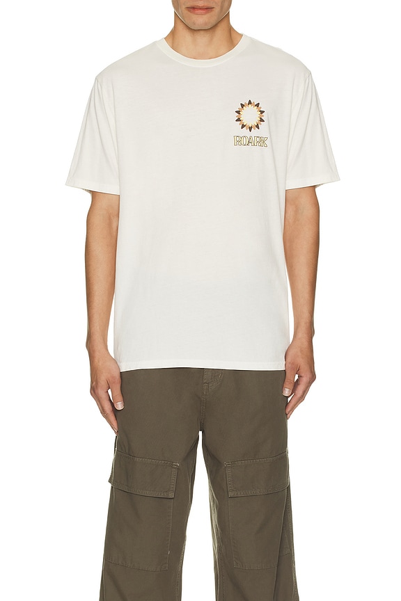 view 3 of 3 ROARK EXPEDITIONS Tシャツ in Mosaic Off White