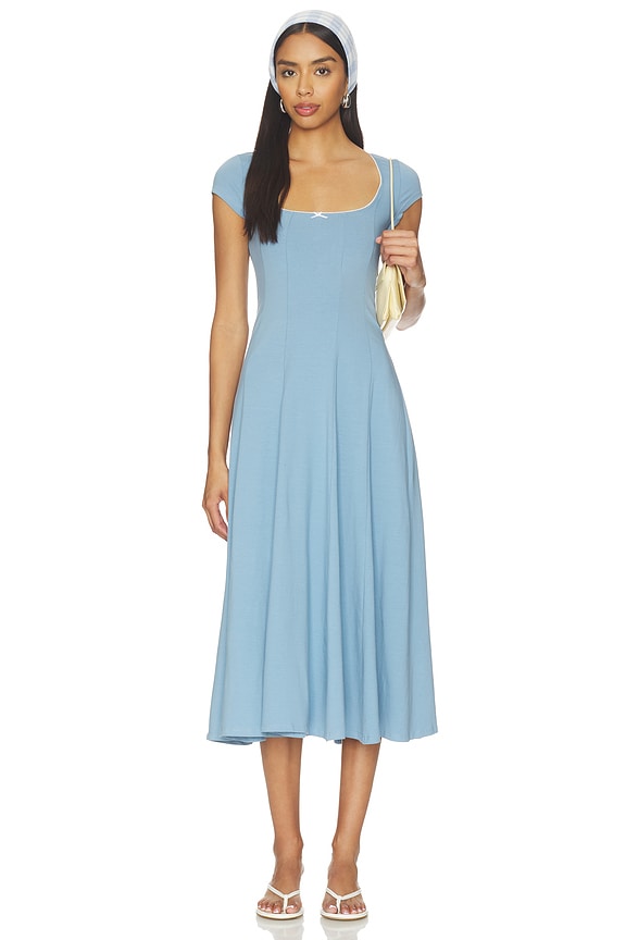 view 1 of 3 VESTIDO MIDI in Ocean