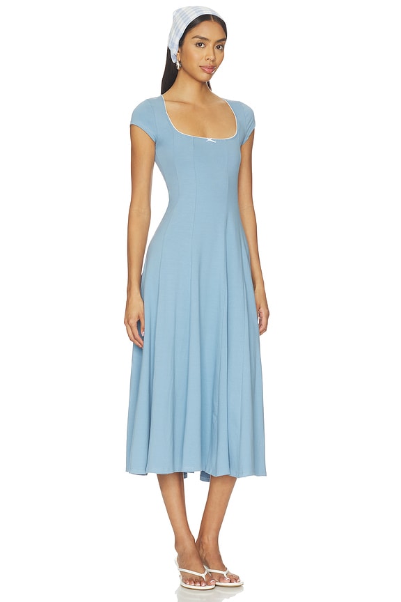 view 2 of 3 VESTIDO MIDI in Ocean