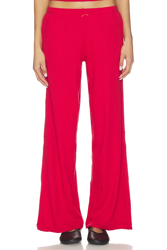 view 1 of 6 PIERNA ANCHA POINTELLE in Cherry