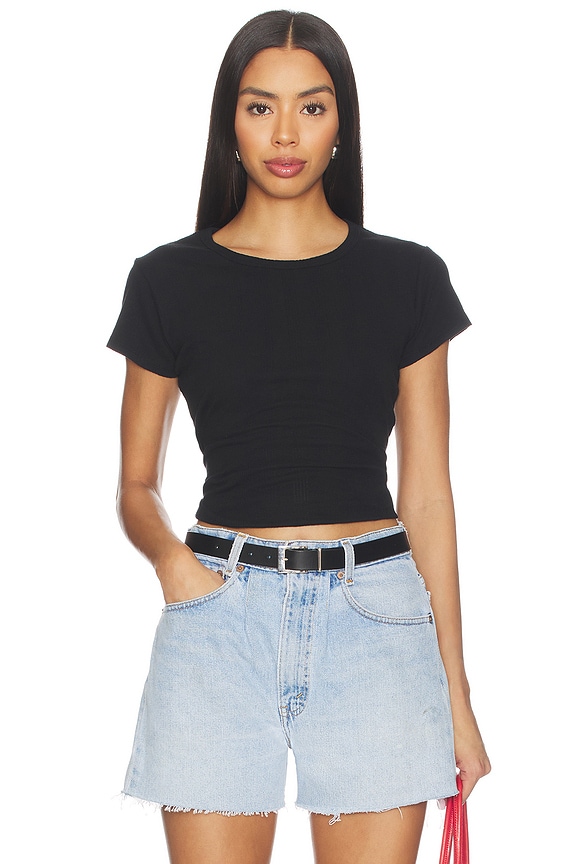 view 1 of 4 POINTELLE Tシャツ in Onyx