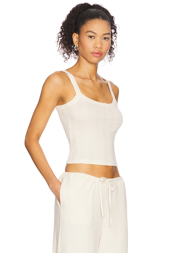 view 2 of 4 Pointelle Cami in Gossamer