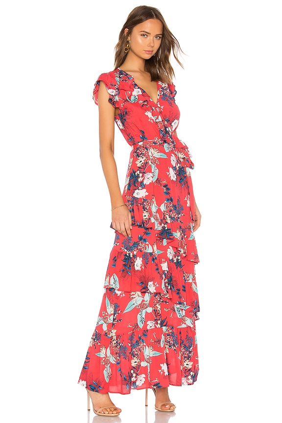 view 2 of 3 VESTIDO BENJI in Red Flower