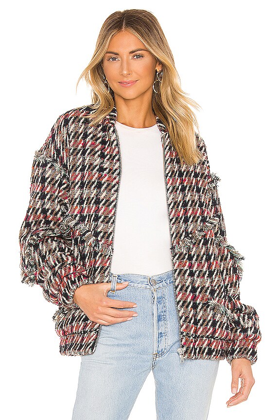 view 1 of 6 Italia Bomber in Brown