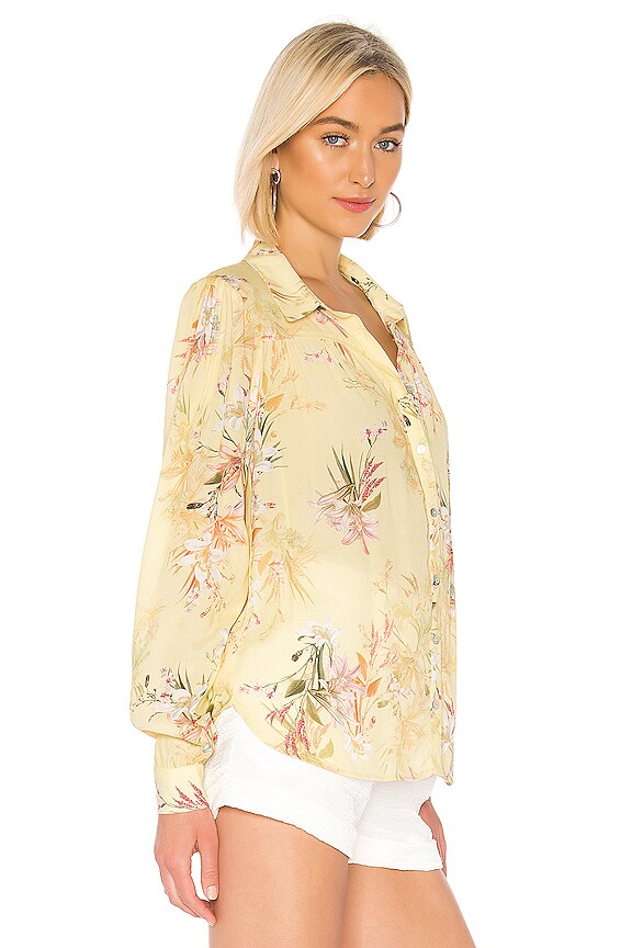 view 2 of 4 Ai Blouse in Yellow Flower