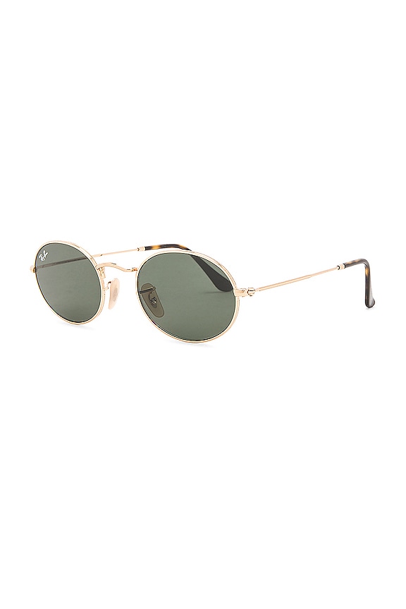 view 2 of 3 Oval Flat in Gold & Green Classic