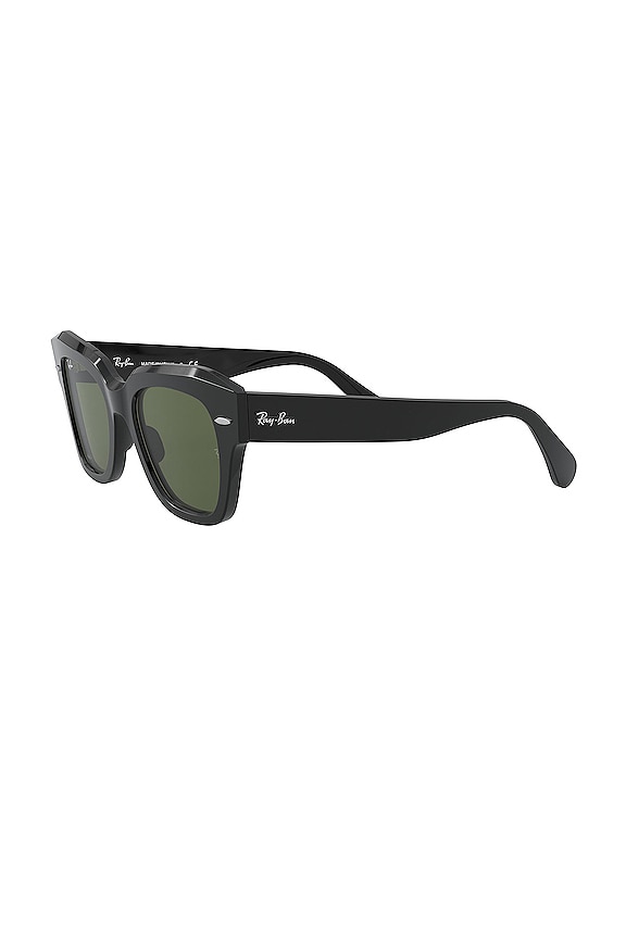 view 2 of 3 GAFAS DE SOL STATESTREET in Black & G-15 Green