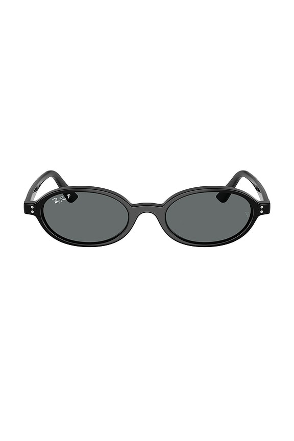 view 1 of 3 Oval Sunglasses in Black