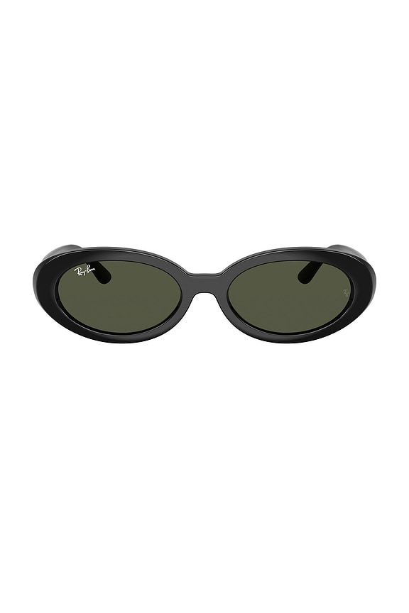 view 1 of 3 Oval Sunglasses in Black