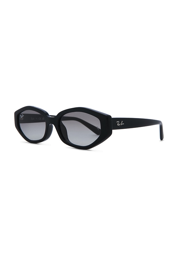 view 2 of 3 Square Sunglasses in Gradient Grey & Black&