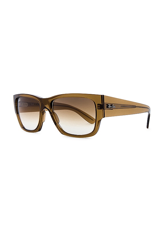 view 2 of 3 Carlos Sunglasses in Transparent Brown