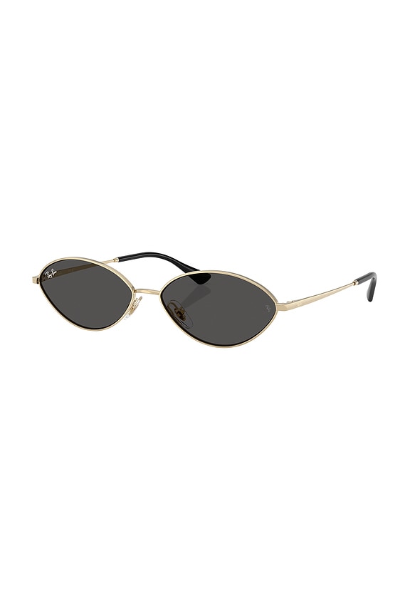 view 2 of 3 Kai Sunglasses in Pale Gold