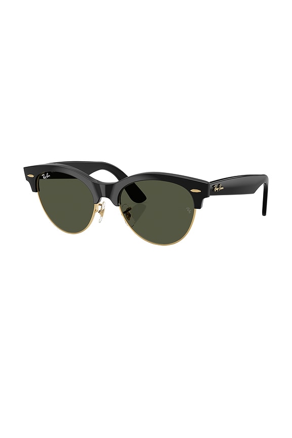 view 2 of 3 СОЛНЦЕЗАЩИТНЫЕ ОЧКИ CLUBMASTER WAY in Black & Gold