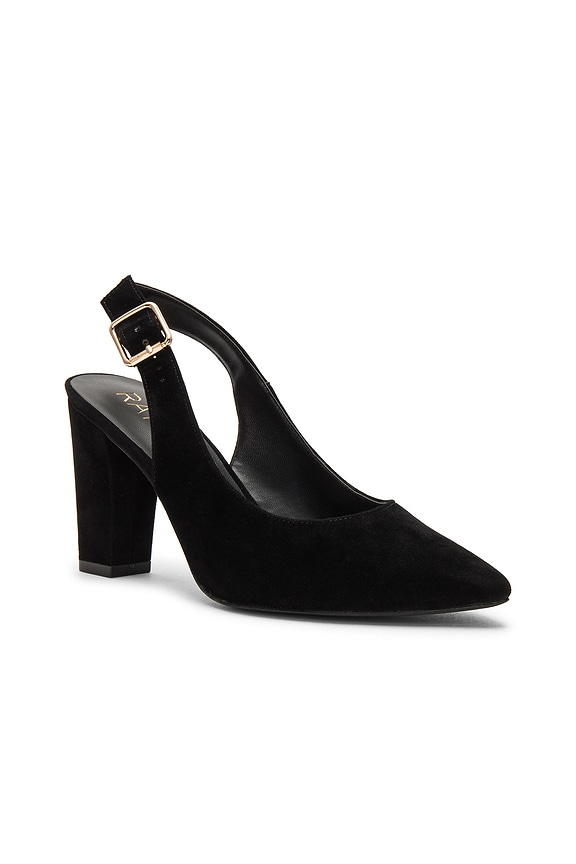 view 2 of 5 ZAPATO DE TACÓN CON TALÓN ABIERTO PARK in Black