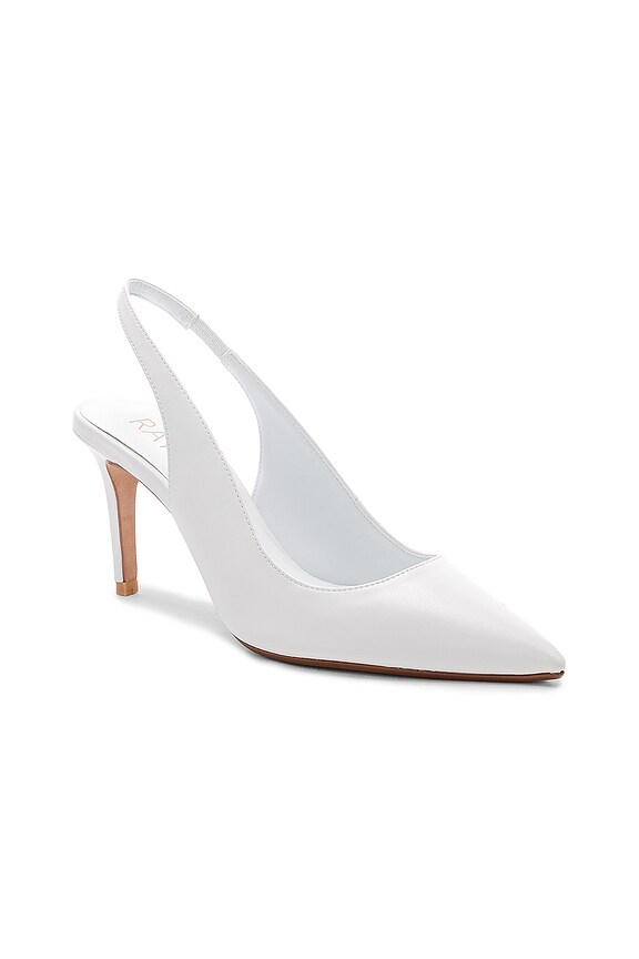 view 2 of 5 CODA 슬링백 힐 in White