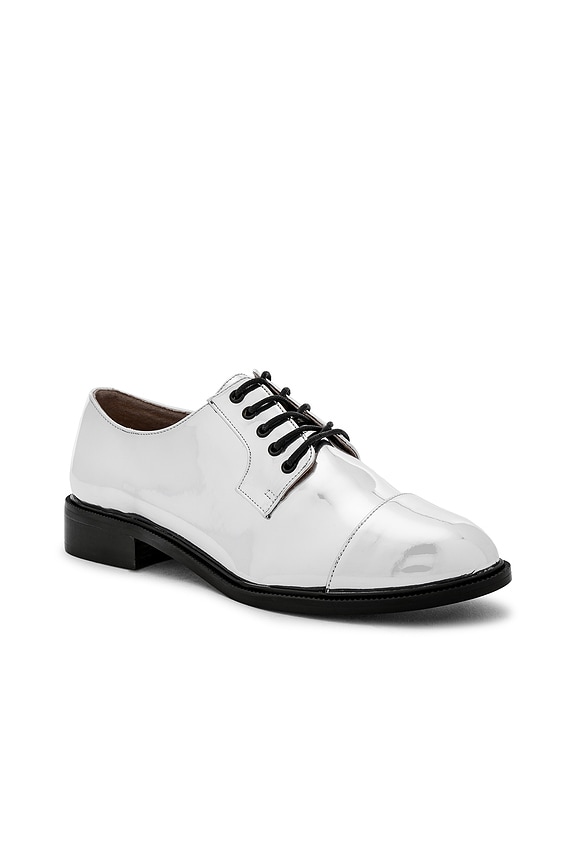 view 2 of 5 x House Of Harlow 1960 Kane Oxford in Silver