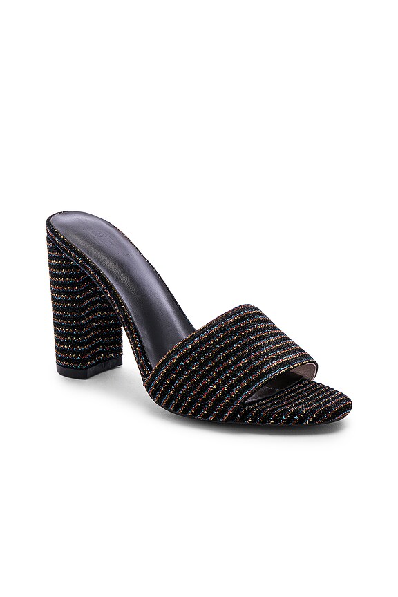 view 2 of 6 X House Of Harlow 1960 Juju Heel in Black Stripe