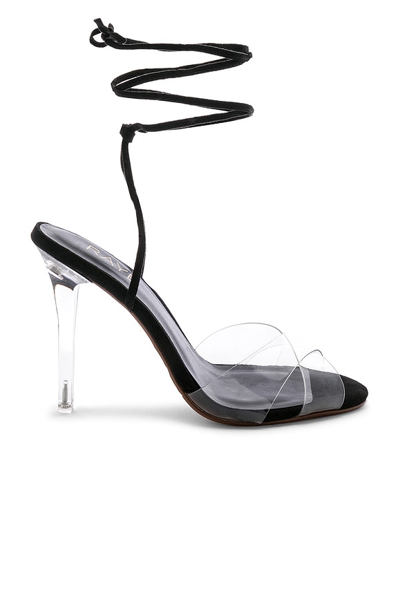 view 1 of 6 TACÓN PUNTERA ABIERTA BALBOA in Black