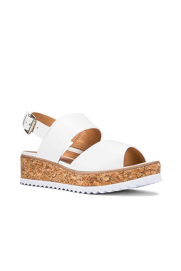 view 2 of 5 Azalea Wedge in White