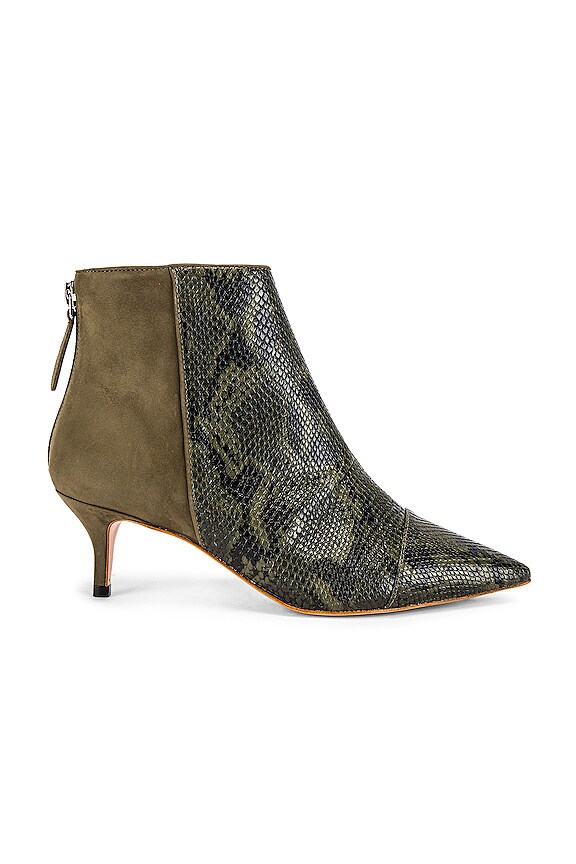 view 1 of 6 Rio Bootie in Green Snake