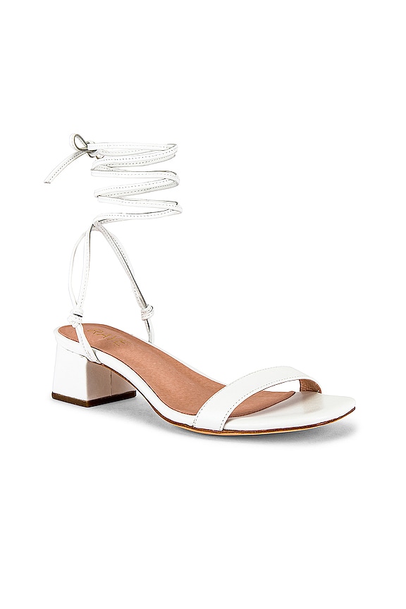 view 2 of 6 Knot Heel in White