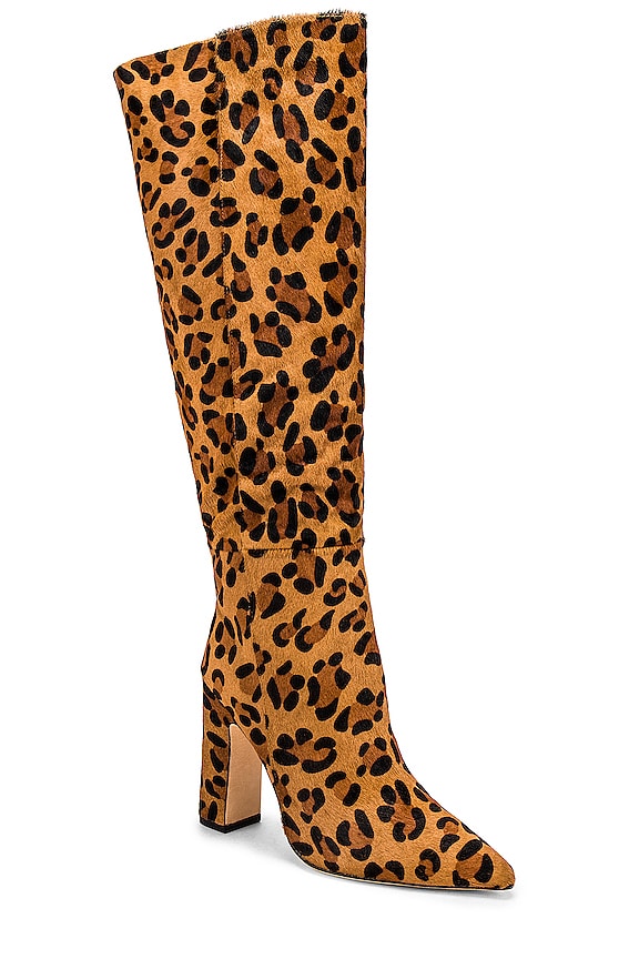 view 2 of 5 САПОГИ JAX in Tan Leopard