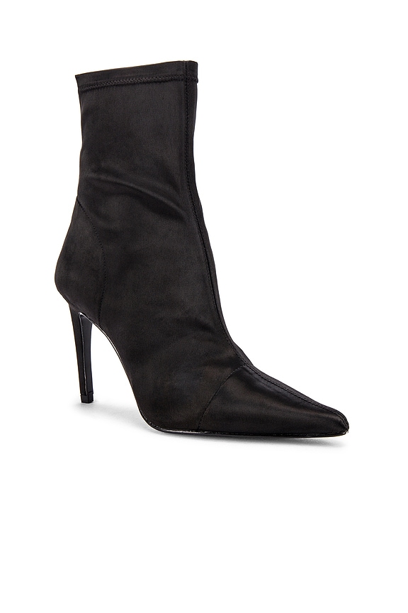 view 2 of 5 BOTTINES BEVY in Black Satin