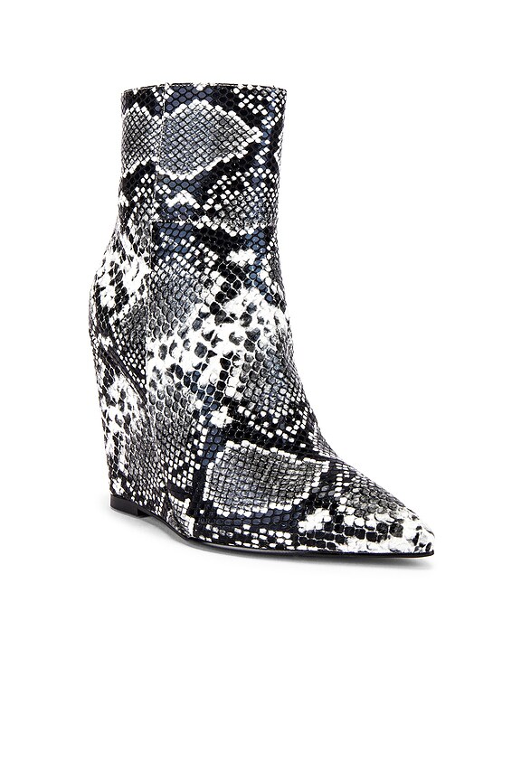 view 2 of 5 Cage Bootie in Black & White