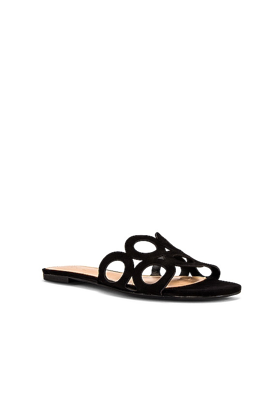 view 2 of 6 Loop Sandal in Black