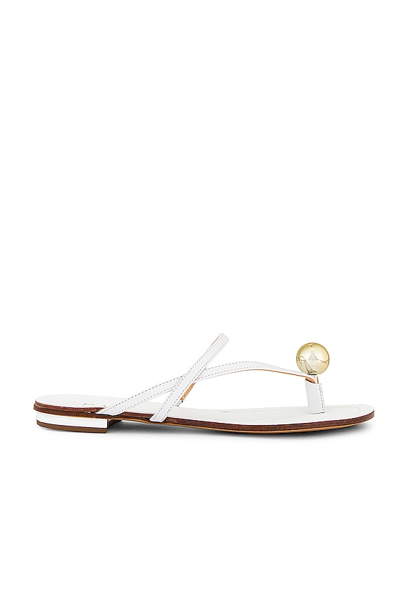 view 1 of 5 Palma Sandal in Bone White