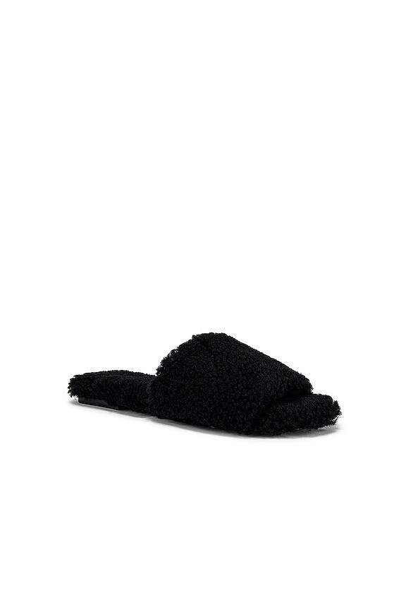 view 2 of 5 Shearling Sandal in Black