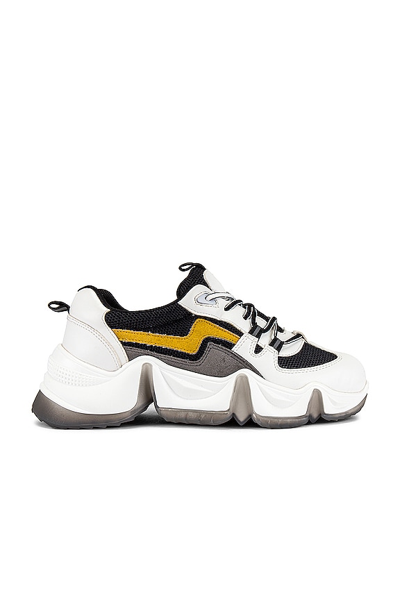 view 1 of 6 Lyric Sneaker in White & Black