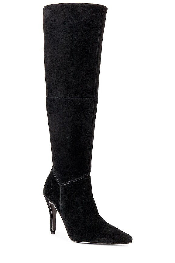 view 2 of 5 x EAVES Ashley Boot in Black Suede