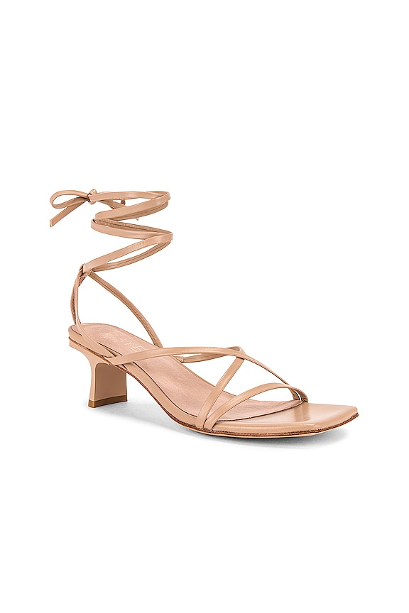 view 2 of 5 Delaney Heel in Dark Beige