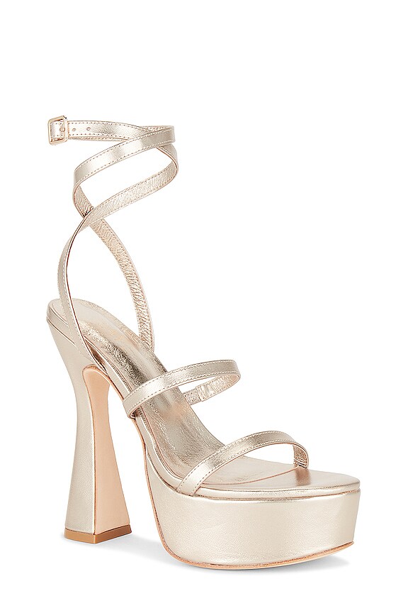 view 2 of 5 Juana Heel in Gold