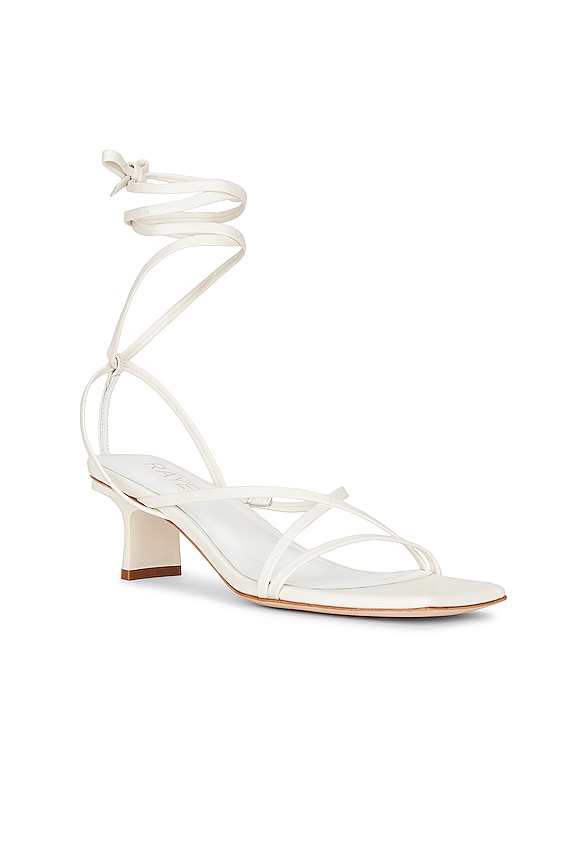 view 2 of 5 Delaney Heel in White