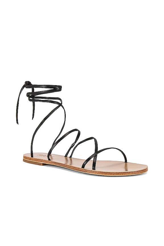 view 2 of 5 Tied Up Sandal in Black