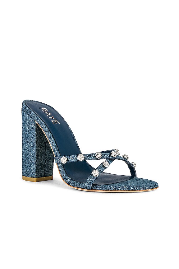 view 2 of 5 Mini Mule in Indigo Blue